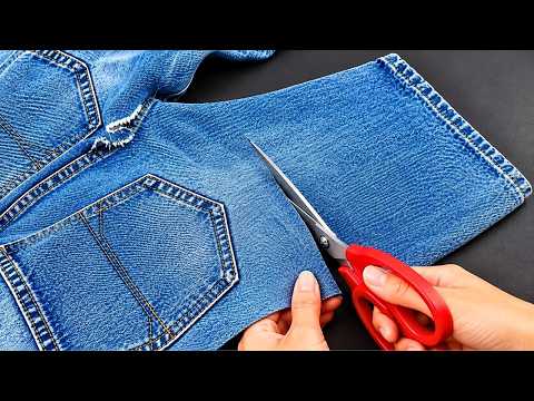 Don't Throw Away Old Jeans! This Simple DIY Idea Is Surprisingly Useful