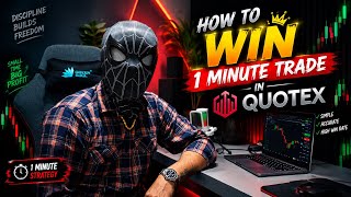 How to Win 1 Minute Trades in Quotex part 1🔥 Strategy Inside God Level Trading
