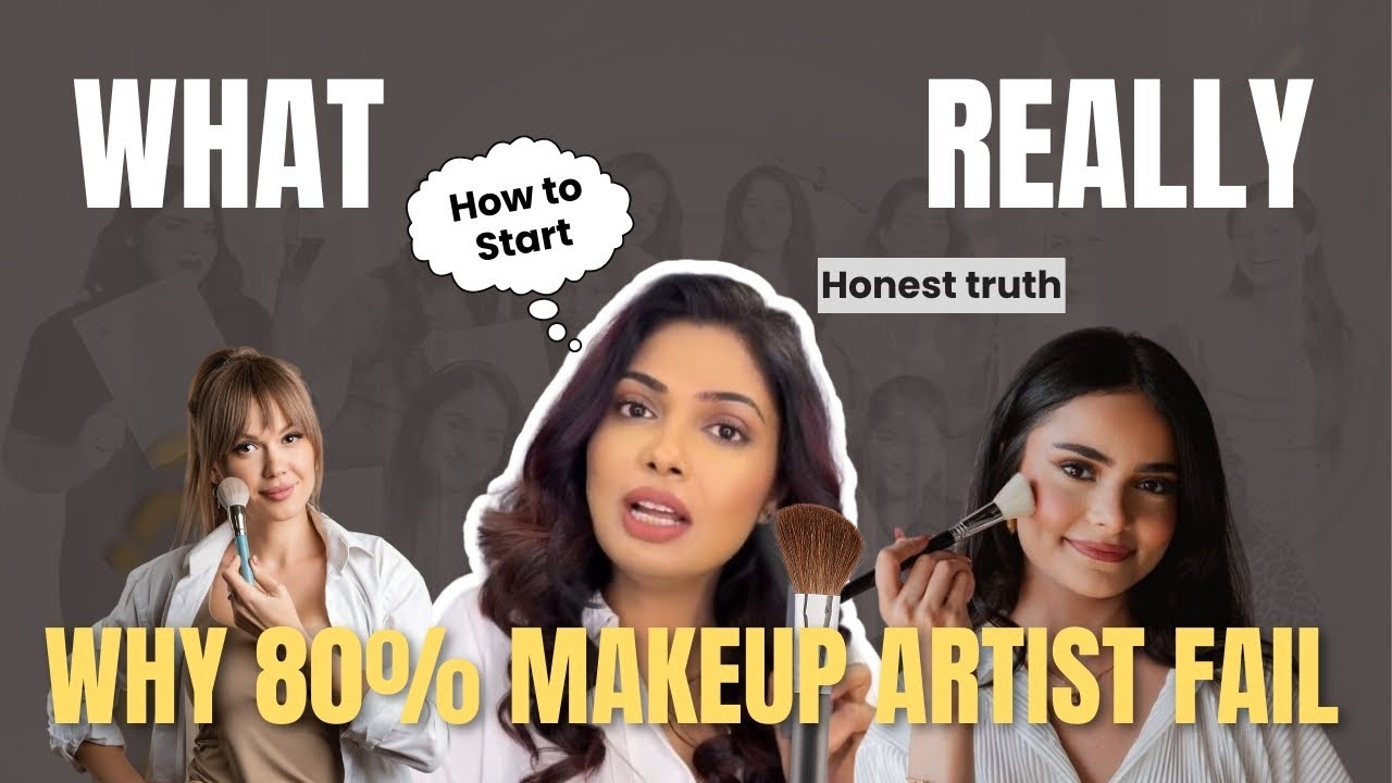 Why 80% Makeup Artists FAIL (How You Can Succeed!),makeup artist success tips by Minakshi Jaishwal