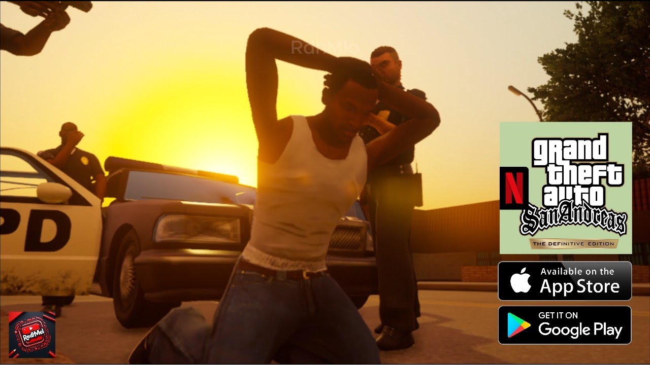 GTA San Andreas --The Definitive Edition Netflix - Gameplay (Android ...