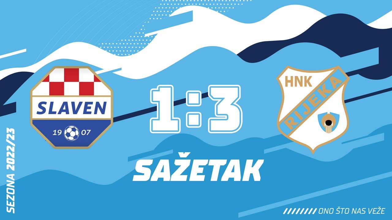 NK Slaven Belupo Koprivnica 1-3 HNK Hrvatski Nogometni Klub Rijeka ::  Resumos :: Vídeos 