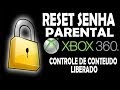 Como fazer o RESET CONTROLE PARENTAL ou Reset de Fabrica - XBOX 360