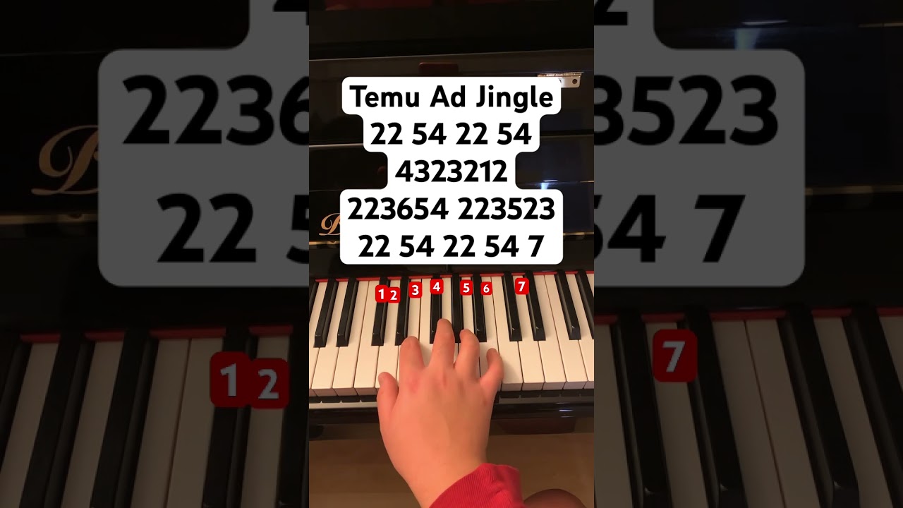 Temu Ad // follow my Facebook: JD Piano 