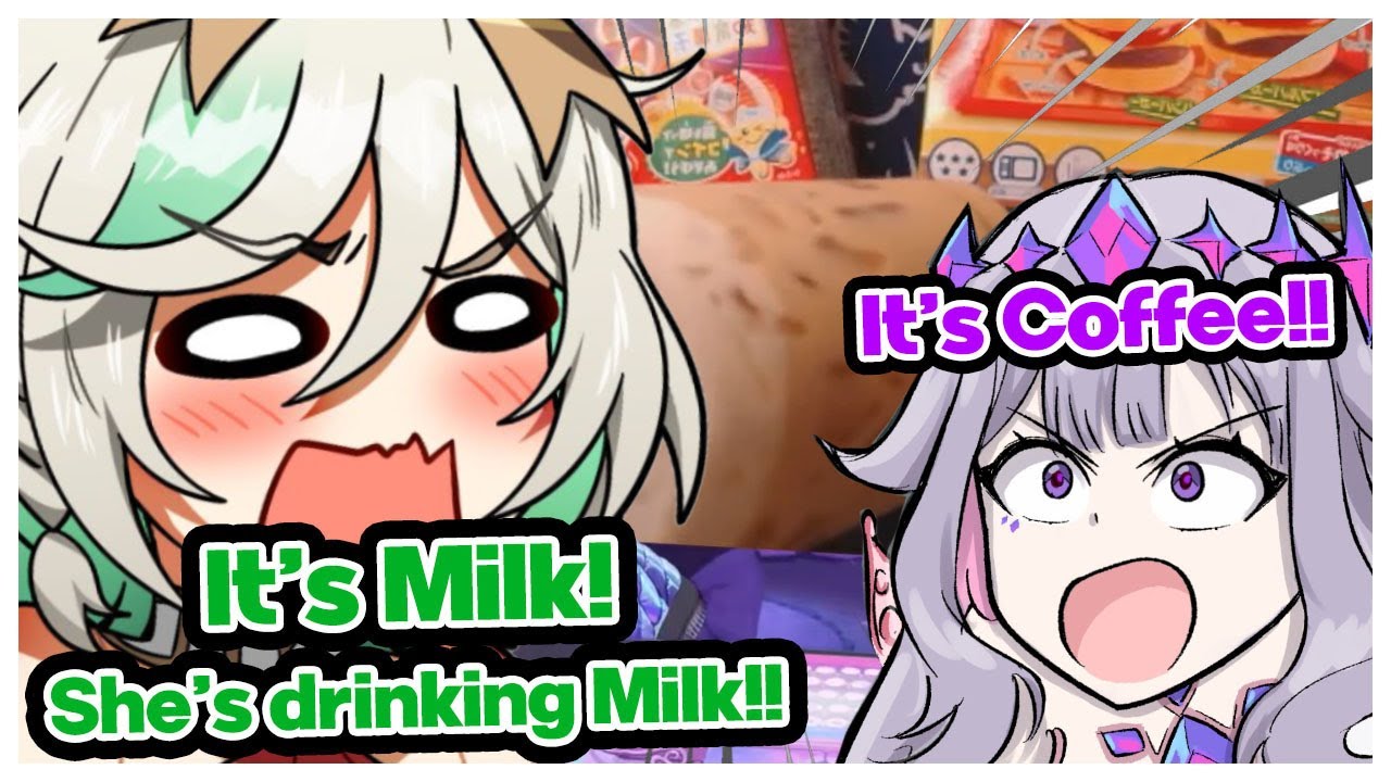 Cecilia accidentally judging Biboo's  ̶M̶i̶l̶k̶ Coffee in front of her!!