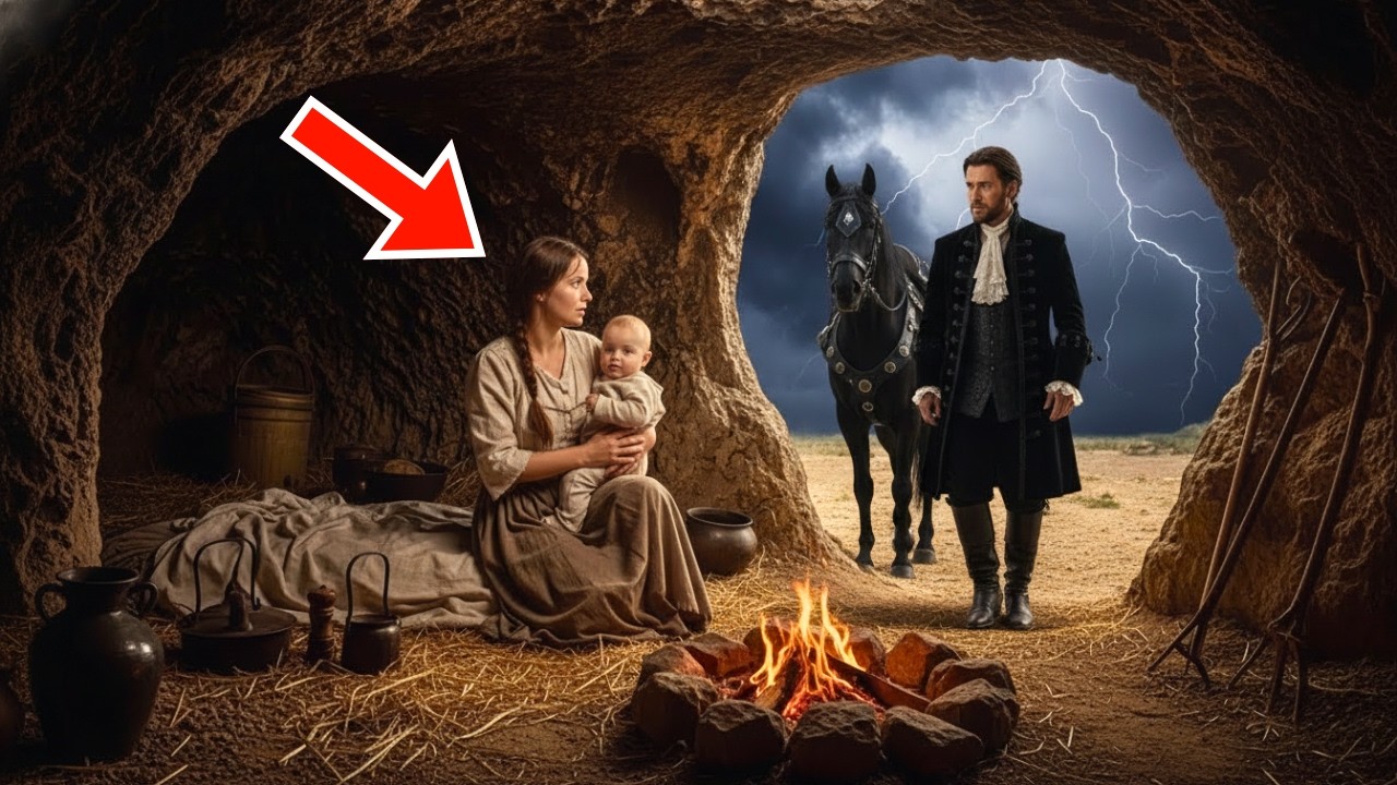 Owdowiały baron odkrywa młodą matkę mieszkającą w grocie z małym synem i podejmuje decyzję która zmi