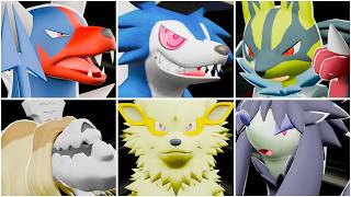 Dog Team Pokemon Champions Mega Lucario, Lycanroc, Houndstone, Houndoom, Arcanine Furfrou Moveset