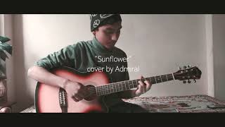 sunflower guitar cover by admiral avi