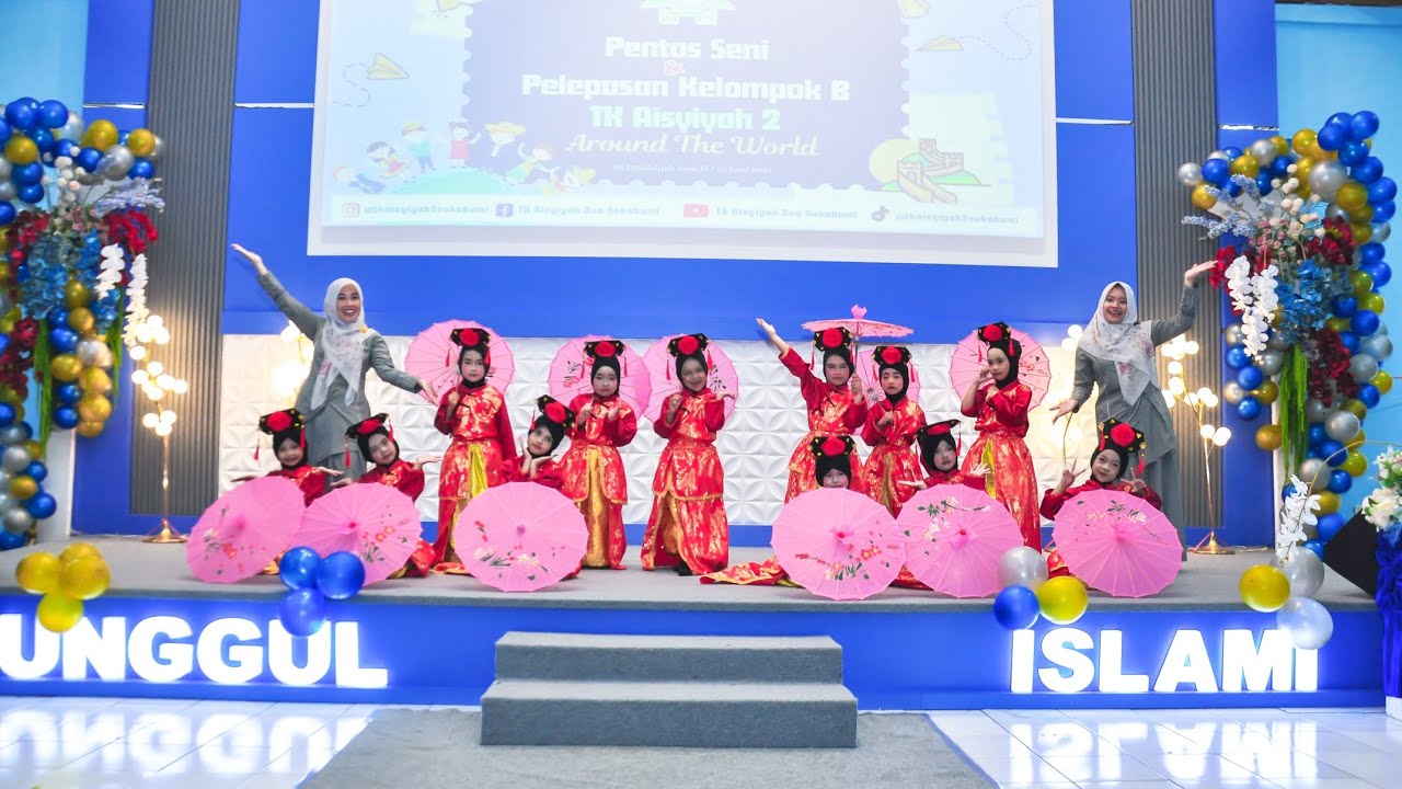 Tari Kreasi Cina | Tari Payung Anak TK