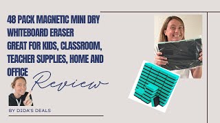 Revolutionize Your Classroom with IHPUKIDI Mini Dry Erase Erasers - Get Yours Now!