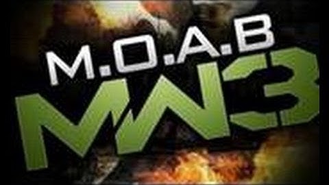 Kill Confirmed MOAB on Interchange MW3