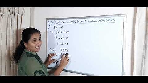 SMES ICSE CLASS 6 MATHS CHAPTER 2 NATURAL NUMBERS AND WHOLE NUMBERS  PART 2