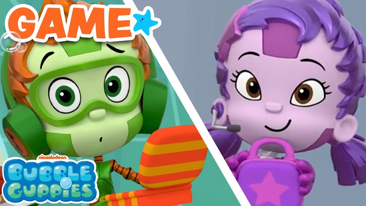 ⁣Lunchtime with Robot Nonny! 🤖 Logic Game for Kids | Bubble Guppies