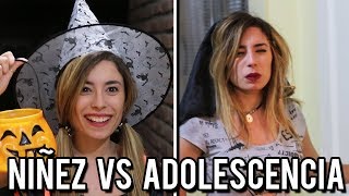 Niños Vs Adolescentes En Halloween Lyna Vlogs