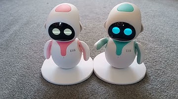 What do Pink and Blue Eilik do together? #eilik #eilikrobot #energizelab