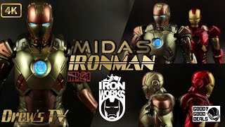 ZD TOYS Iron Man Mk.21 MIDAS | Iron Works | Custom Paint