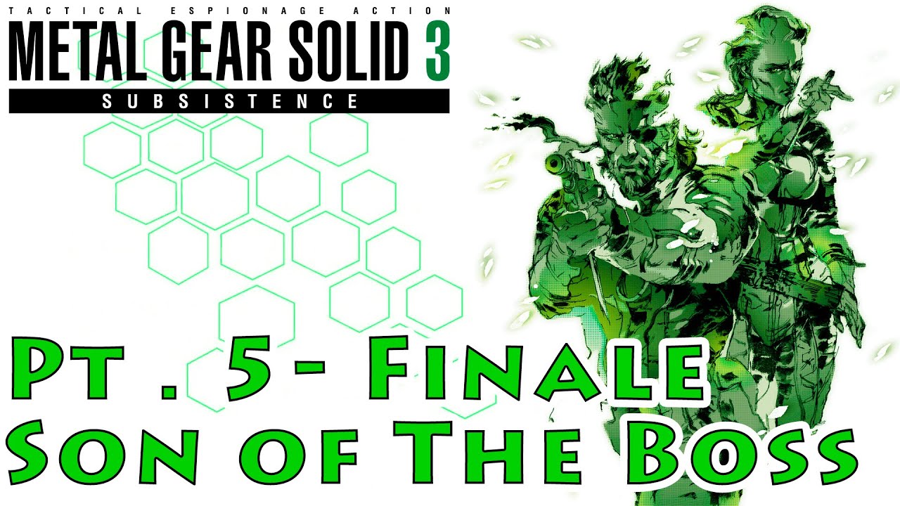 MGS3 | European Extreme | Pt. - 5 - Finale - Son of The Boss | PS2 ...