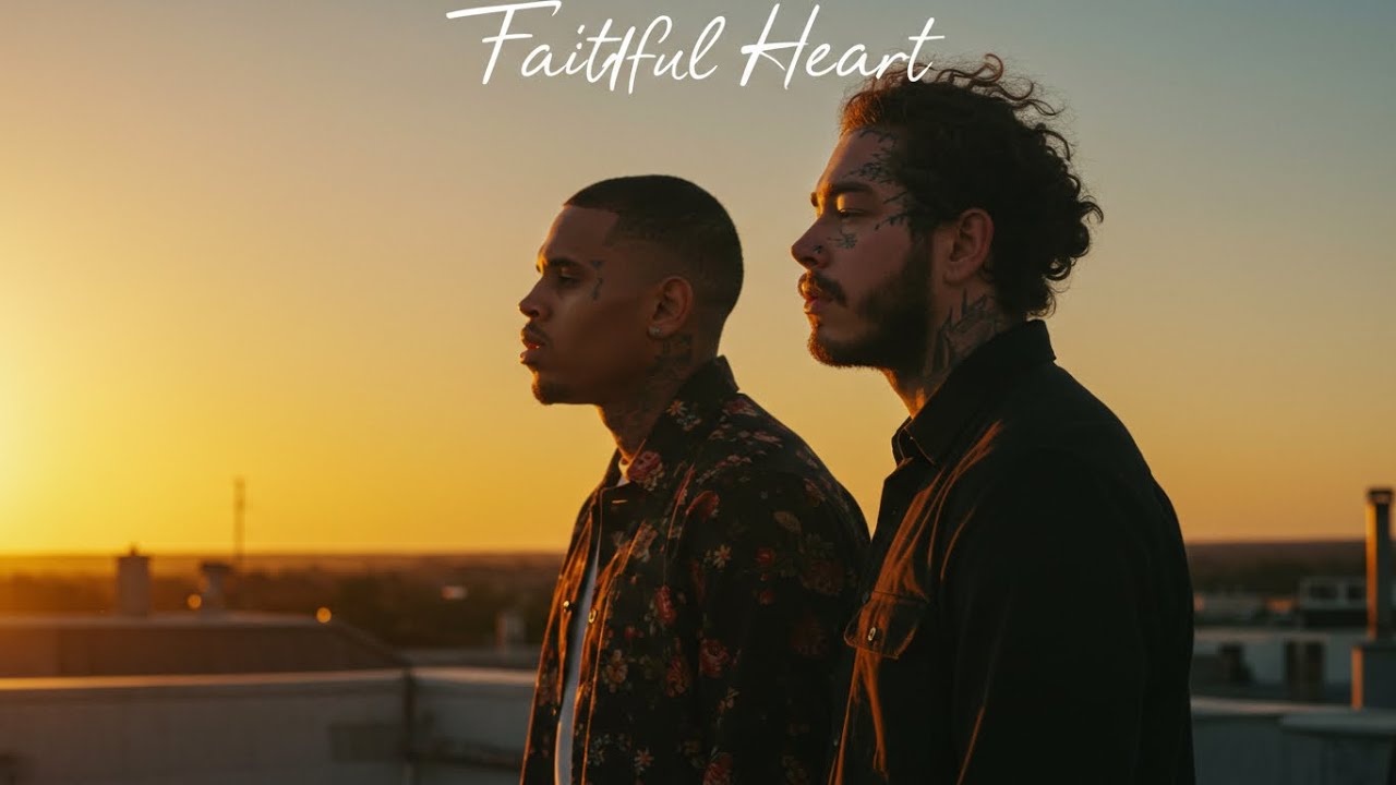 Chris Brown & Post Malone – Faithful Heart | Lyrics Video 