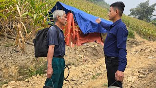 The kind man gave his house to the homeless old man, allowing him to start his life from scratch.