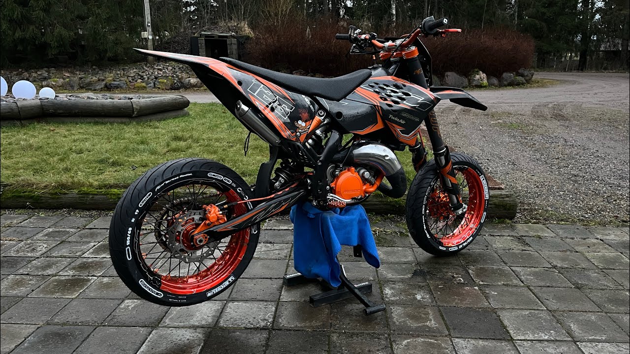 KTM EXC 125 Messukuntoon osa1