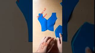 princess cut belt blouse cutting #youtubeshorts #trending