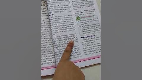 Synthetic fibres and plastics. 772. Acrylic. 8th class lesson, explained in Telugu. (MANA PAATASAALA