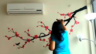 Beautiful Pink Cherry Blossom Growing on Wall | Babita Keshan