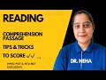 Reading Comprehension // Exclusively for NTA UGC NET and HPSC PGT English by Dr. Neha Aneja