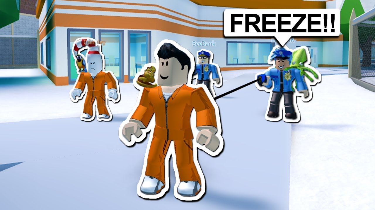 Jailbreak Freeze Tag Roblox Youtube