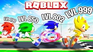 Finding The FASTEST SONIC in ROBLOX