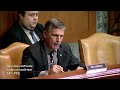 Us senator martin heinrich questions secretary of commerce gina raimondo