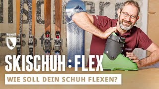 Flex-Wert beim Skischuh: Welchen Flex brauchst du?