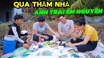 Qua Thăm Nhà Anh Trai Của Em Nguyên | Cá Lóc Nướng Rơm Bữa Tiệc Ngoài Đồng