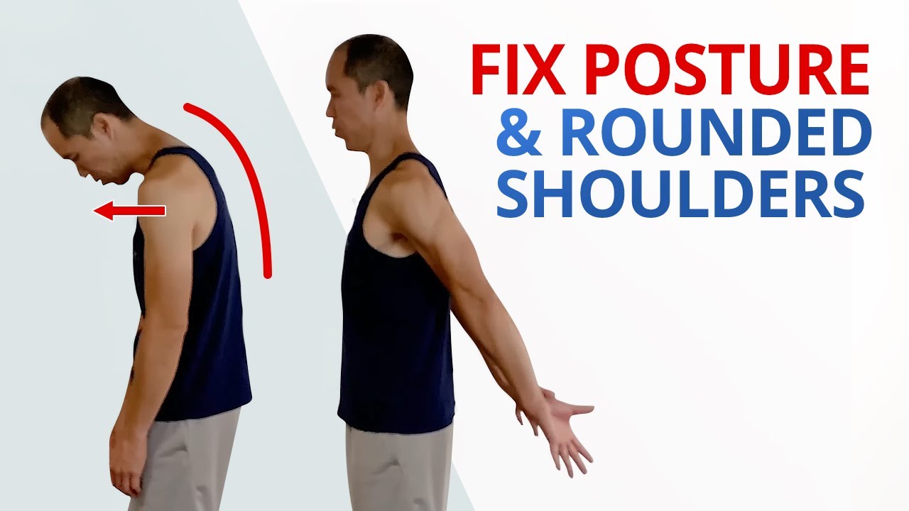 Rounded Shoulders and How to Fix Them - UPRIGHT Posture Training Device,  rounded shoulders 