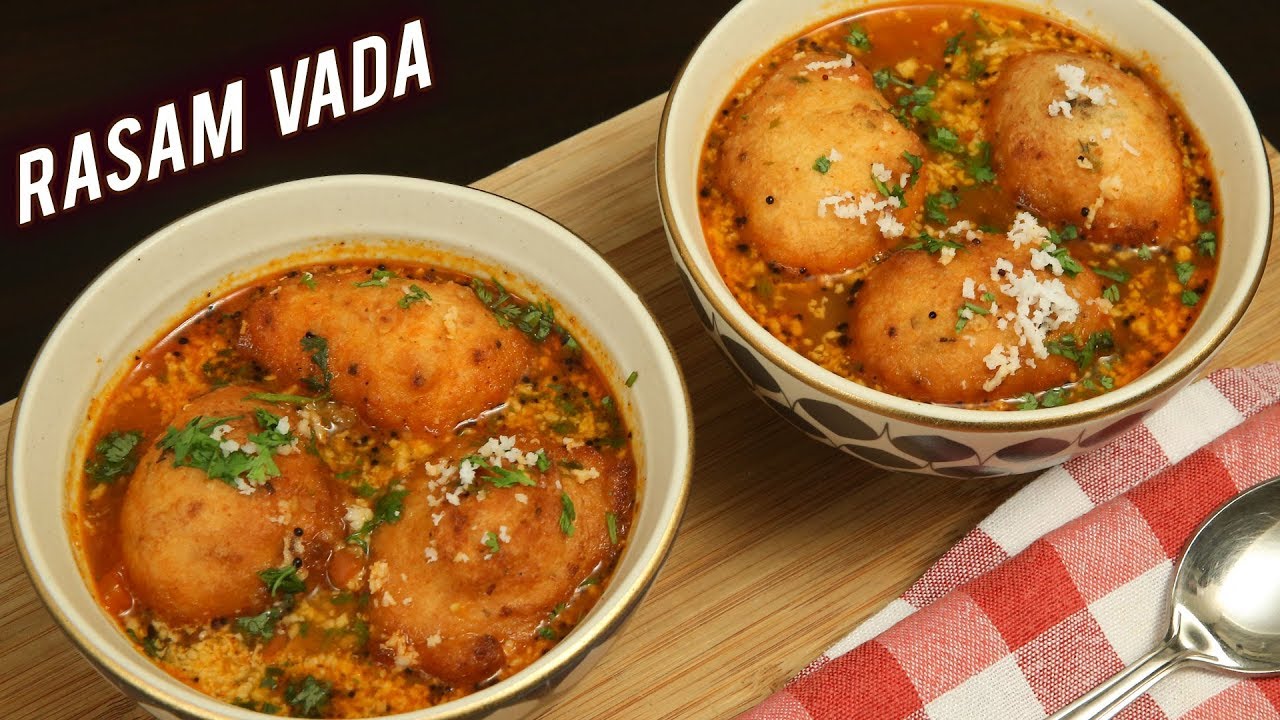 South Indian Style Rasam Vada - Rasam Bonda | How To Make South Indian Recipe - Rasam Vada | Ruchi | Rajshri Food