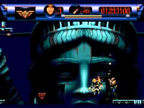 Judge Dredd Sega Mega Drive Genesis Walkthrough 009
