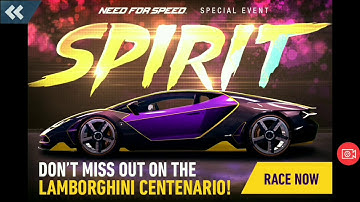 NFS No Limits : Drift With Lamborghini Centenario