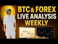 🔴 BTC + Gold Live Entries Forex Weekly Analysis | SMC + ICT | Fvg+Ob |09 Aug| FlipperxForex