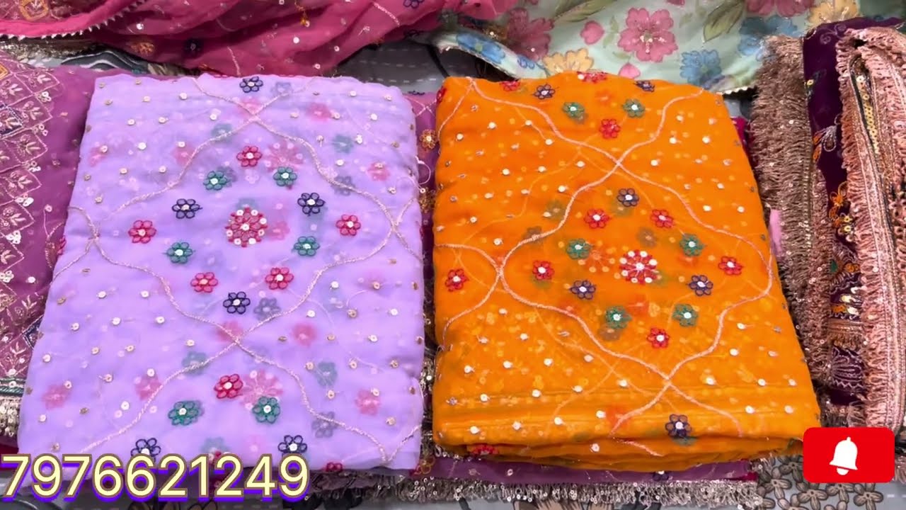 लहँगा ओढ़नी लेटेस्ट वीडियो । latest lehenga odhani video। 