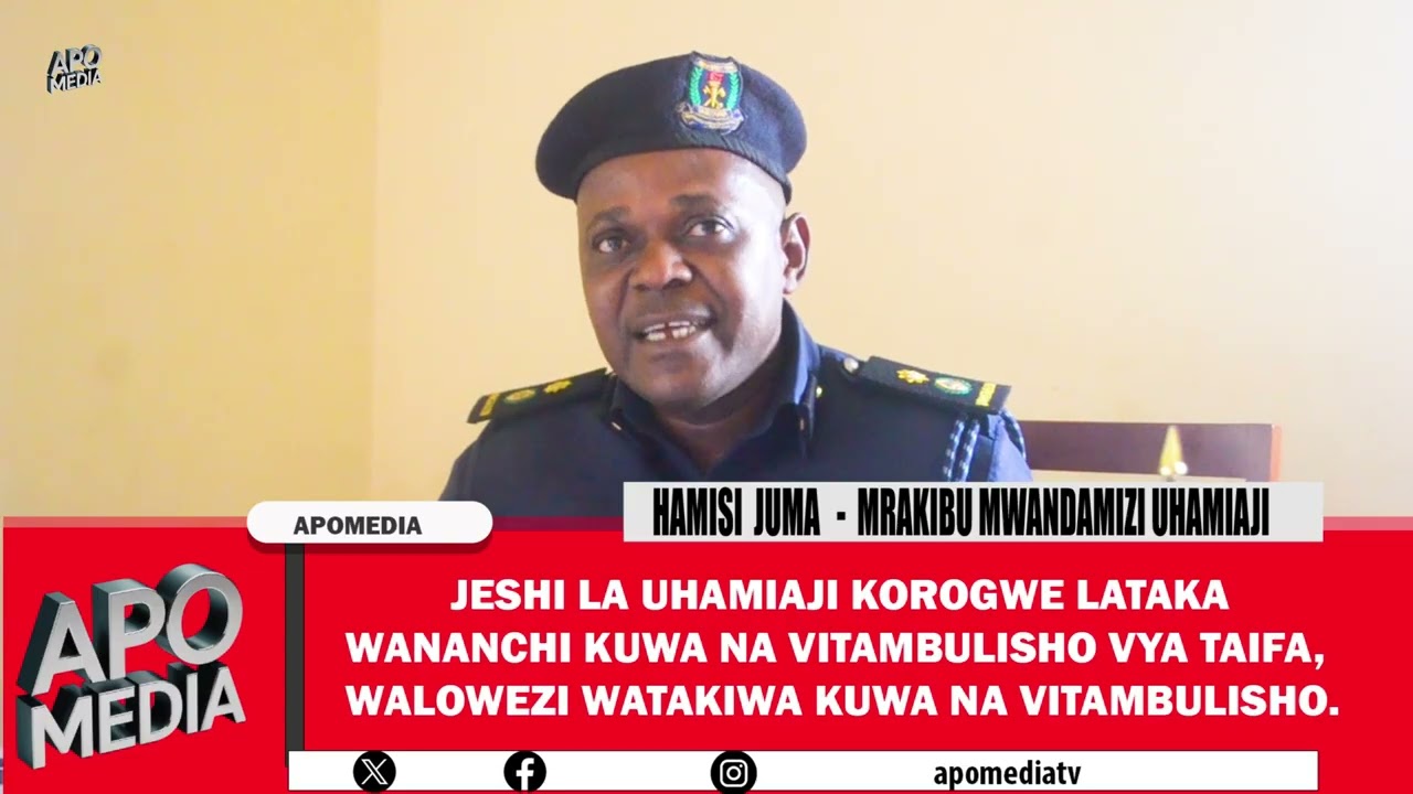 UHAMIAJI KOROGWE - VITAMBULISHO NI MUHIMU