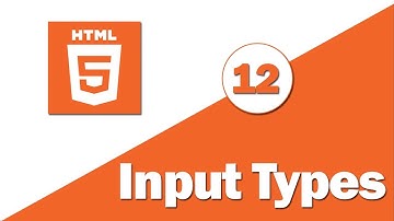 12 - ( HTML 5 Tutorial ) New Input Types Part 2