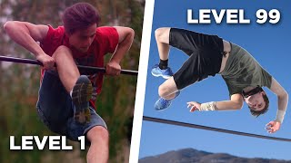 The Hardest Horizontal Bar Tricks / Gimbarr Levels from 1 to 100