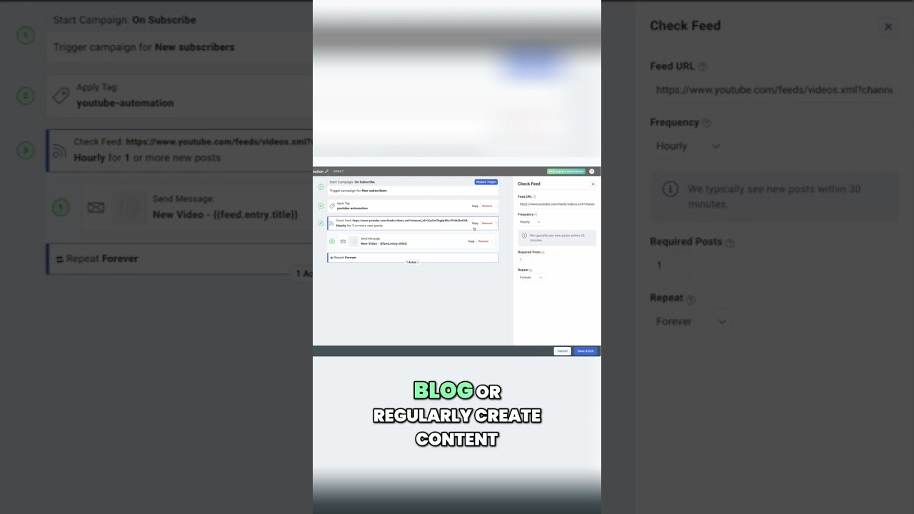 Automate Emails & YouTube with AWeber!