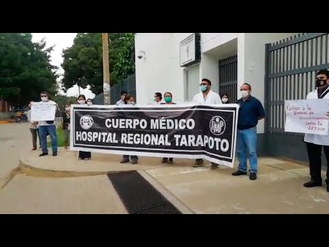 Médicos de la Federación Médica a nivel nacional realizaron plantón