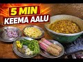aaloo keema | slow flame par pakaye | ghar ke ingredients mein bada swad