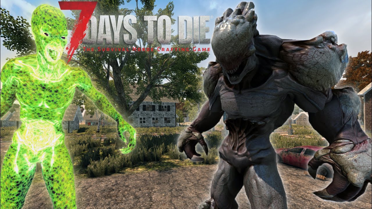 Behemoth Zombie Testing New Upcoming Npcs 7 Days To Die