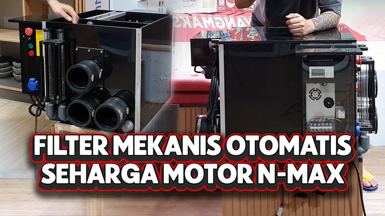 Filter seharga motor N-MAX!! - Review detail mesin RDF (ROTARY DRUM FILTER)