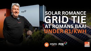 Solar Romance: Fox ESS Grid Tie Solar at Romansbaai