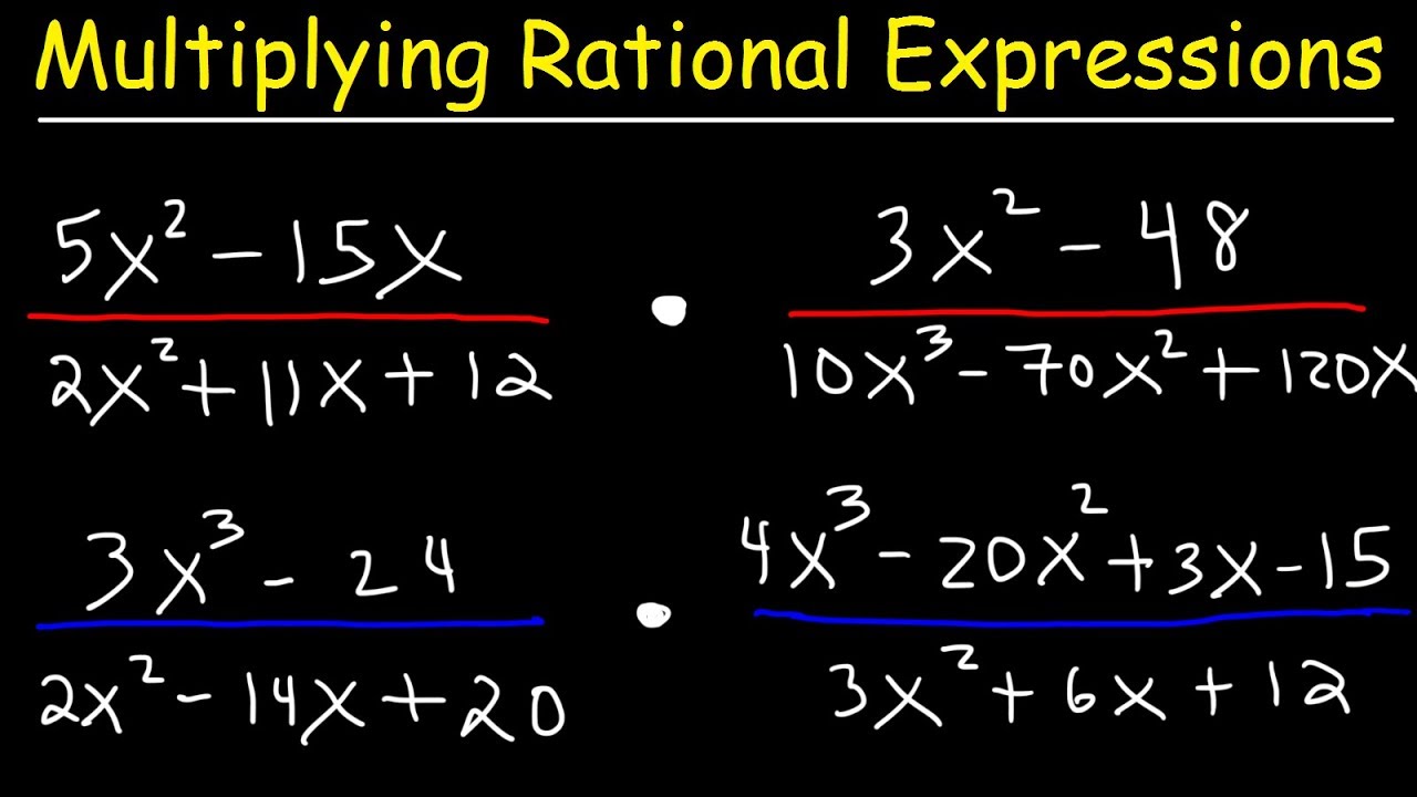Multiplying Rational Expressions