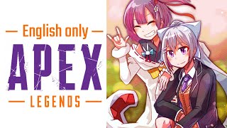 【APEX】Only English GAME-DAY!!! 【にじさんじ / 樋口楓 / 天神子兎音 】