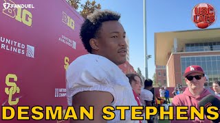USC Trojans Linebacker Desman Stephens Talks About Playing For Gary Patterson And Mike Ekeler
